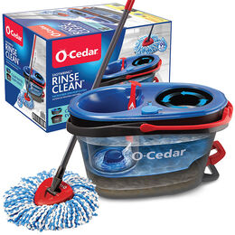 RinseClean™ Spin Mop & Two Bucket System