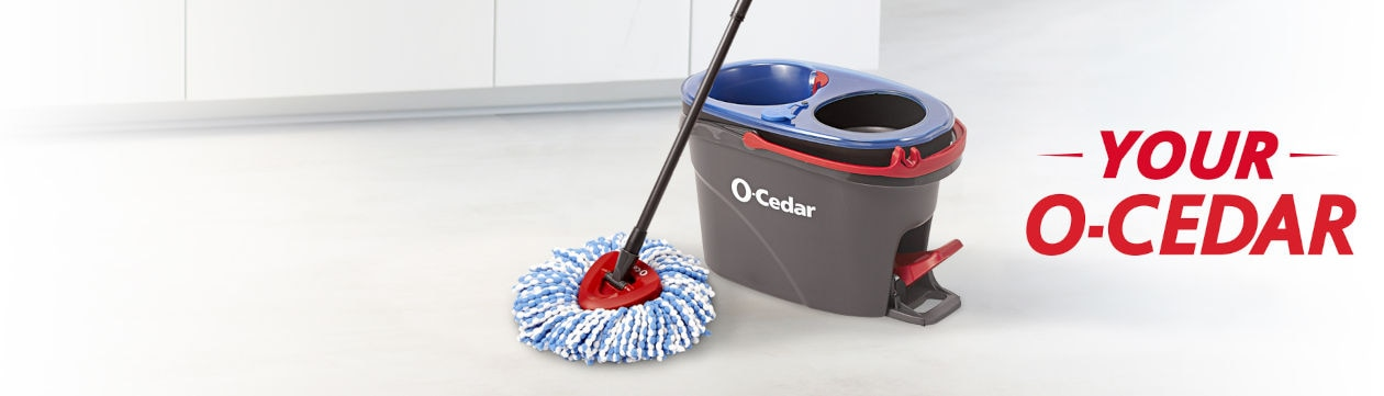 Powerful Spin Mop Cleaning
